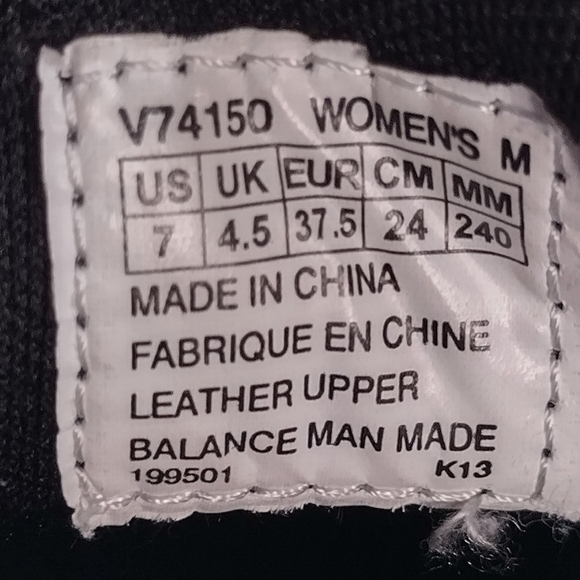 ROCKPORT Sz 7 Black Leather Sneakers - Picture 7 of 7